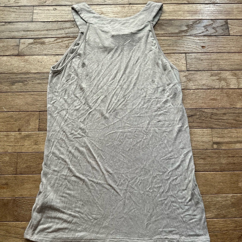 Johnny Sleeveless Top Womens Size Small Beige Crew Neck Casual - Picture 6 of 6